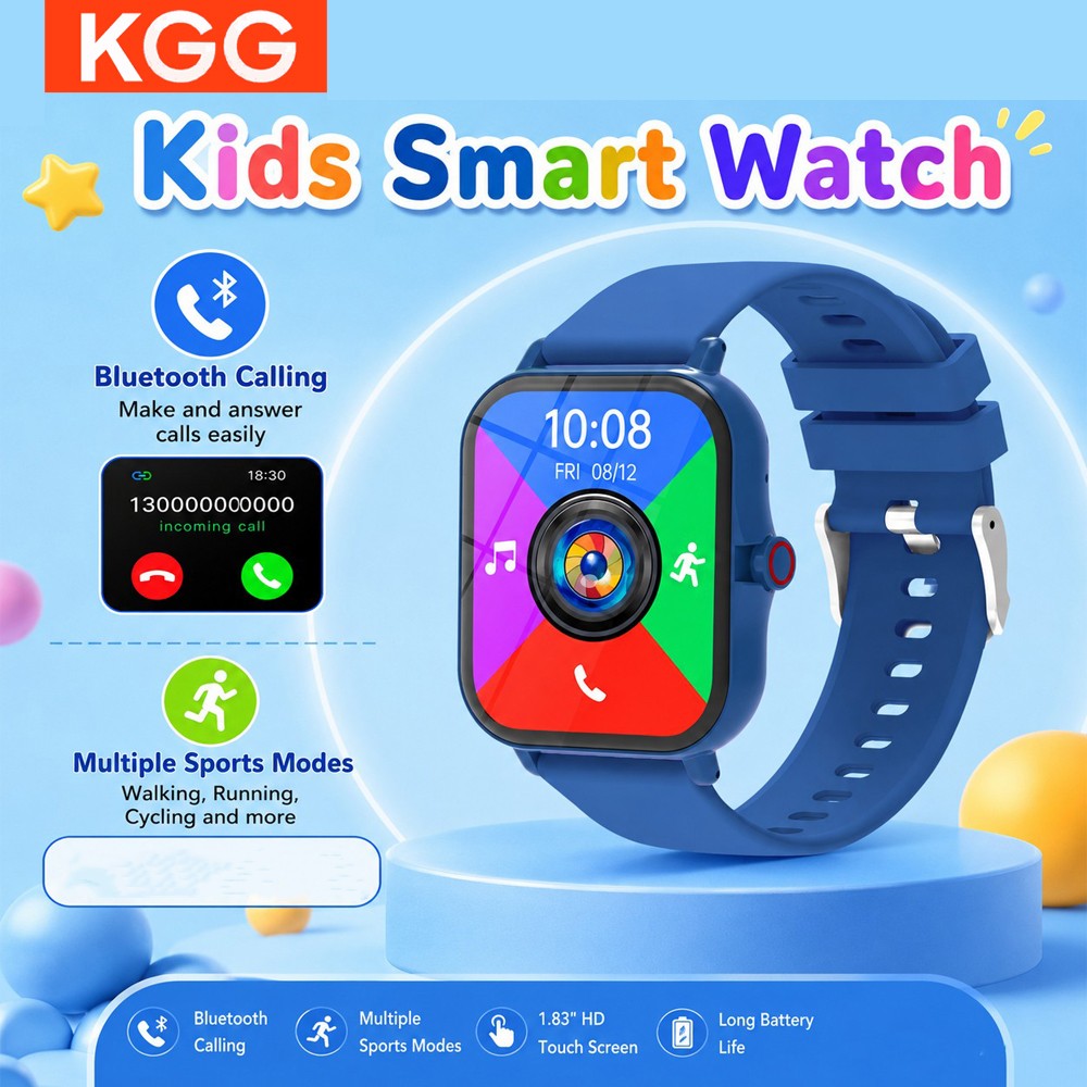 Smartwatch Watches For Girls Kids - Детские умные часы с HD-экраном 1,83