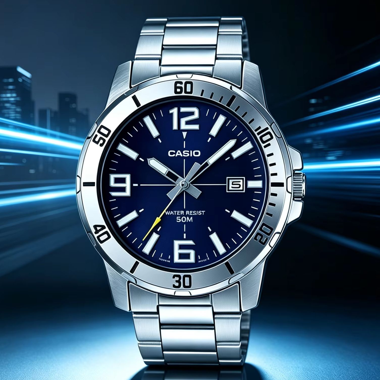 Smartwatch Casio Watches For Men - Мужские наручные часы Casio MTP‑VD01D |