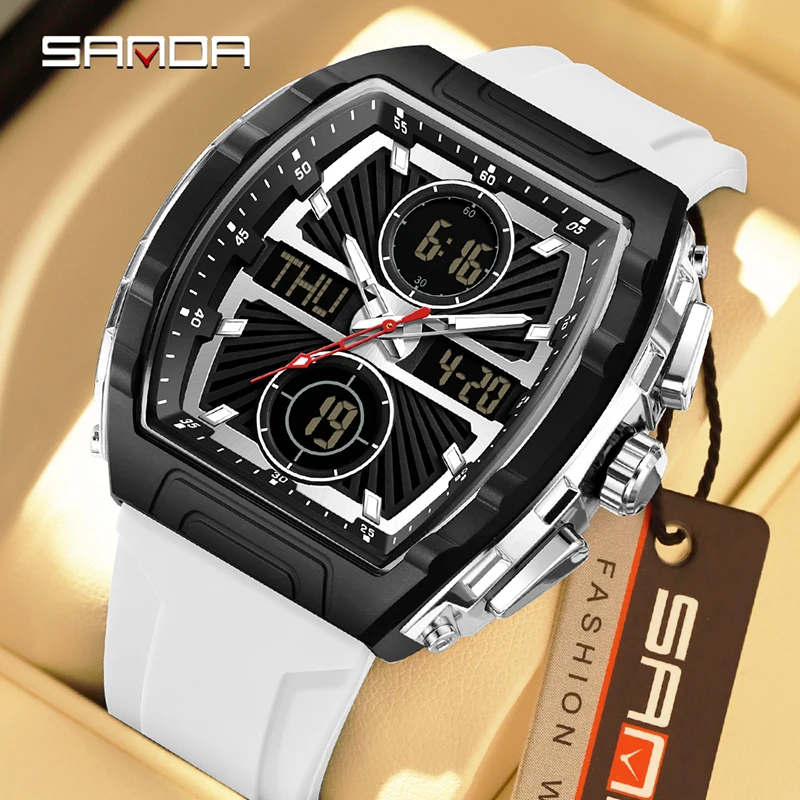 Smartwatch Trending Watches For Men - SANDA модные трендовые мужские часы с