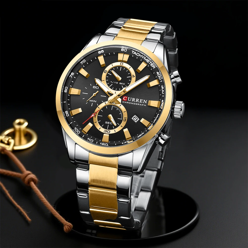 Analog Quartz Watch - CURREN повседневные кварцевые спортивные часы с