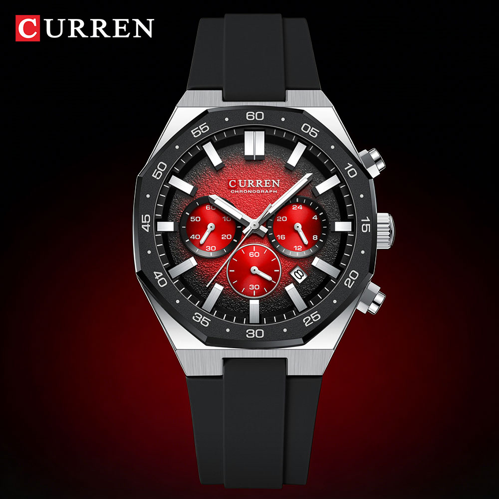 Analog Quartz Watch - Мужские спортивные часы CURREN Fashion Casual