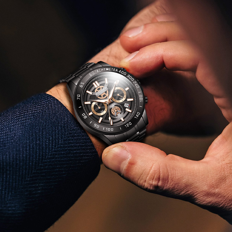 Analog Quartz Watch - Часы для мужчин, мужские повседневные кварцевые