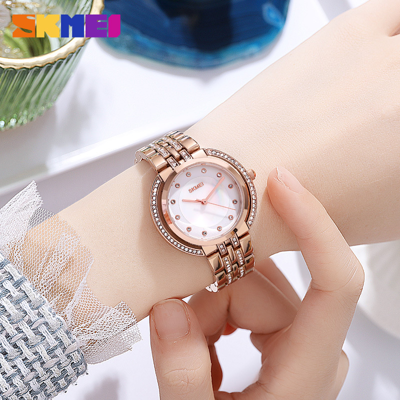 Analog Quartz Watch - Женские кварцевые часы-браслет с роскошным циферблатом
