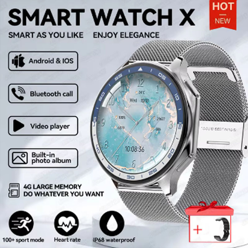 Smartwatch Iphone Watches For Women - 1,43-дюймовые наручные часы с большим экраном