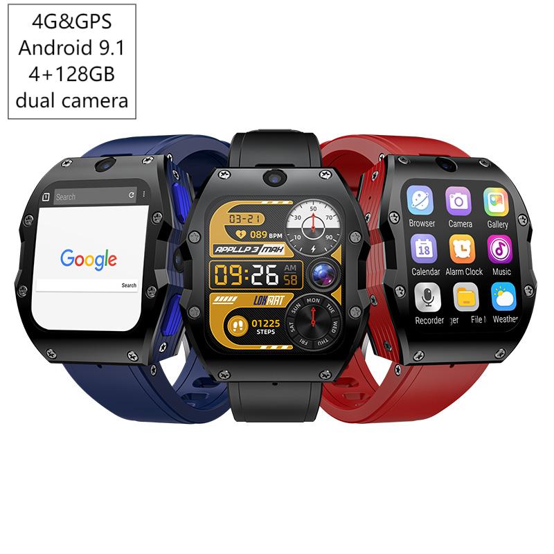 4G Android Смарт-часы 4 + 128  – обзор и цена Smartwatch Watches Smart