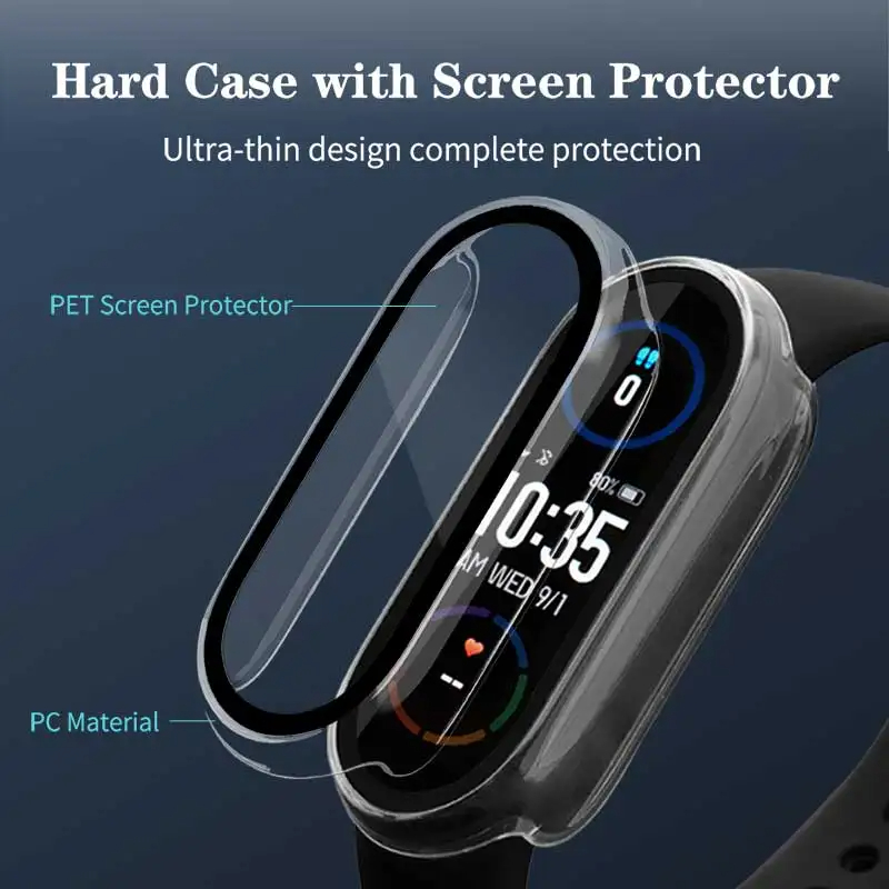 Закаленное стекло + чехол для  – обзор и цена Smartwatch Watches For Women