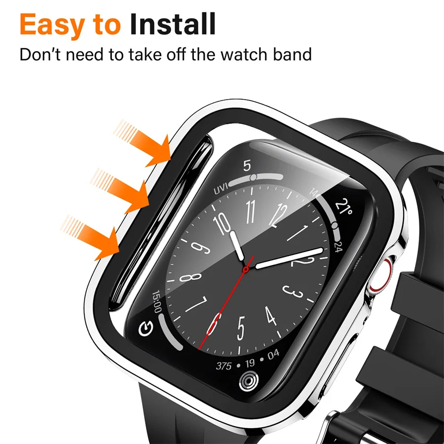 Стекло + чехол для Apple Watch – обзор и цена Smartwatch Watches For Women