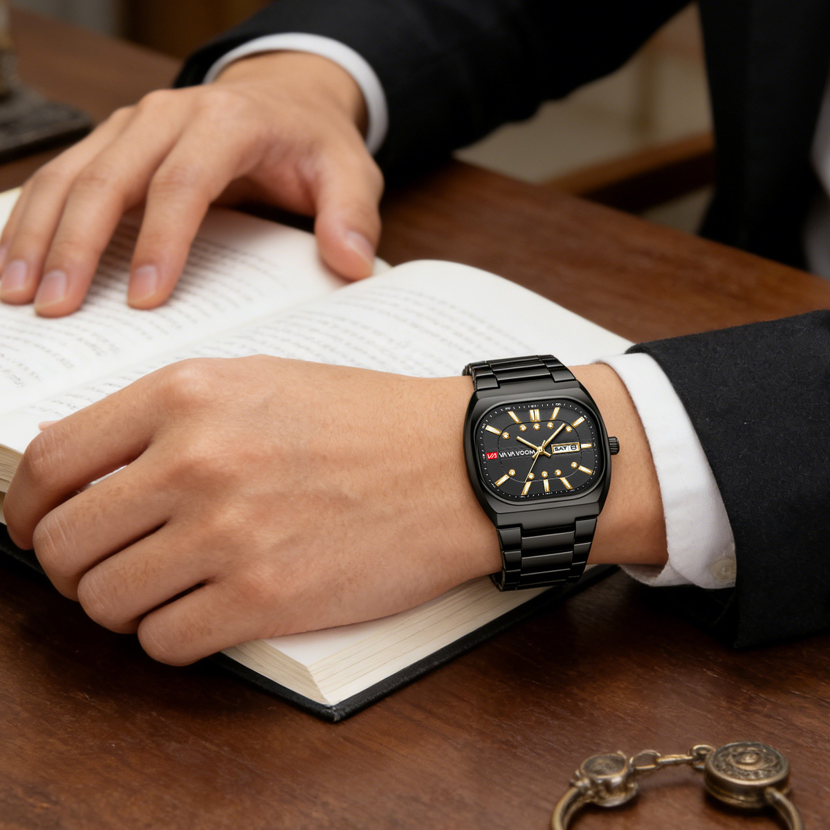 Квадратные новые уникальные ст – обзор и цена Analog Quartz Watch