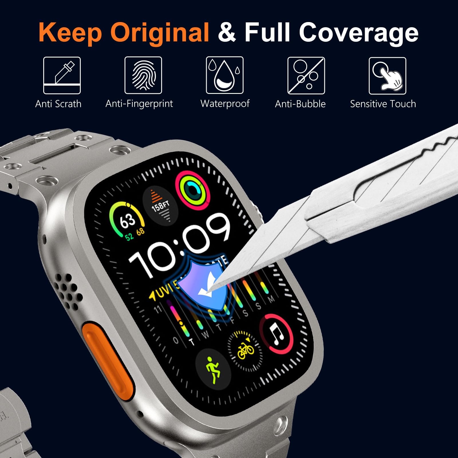 Закаленное стекло для Apple Wa – обзор и цена Smartwatch Watches For Women