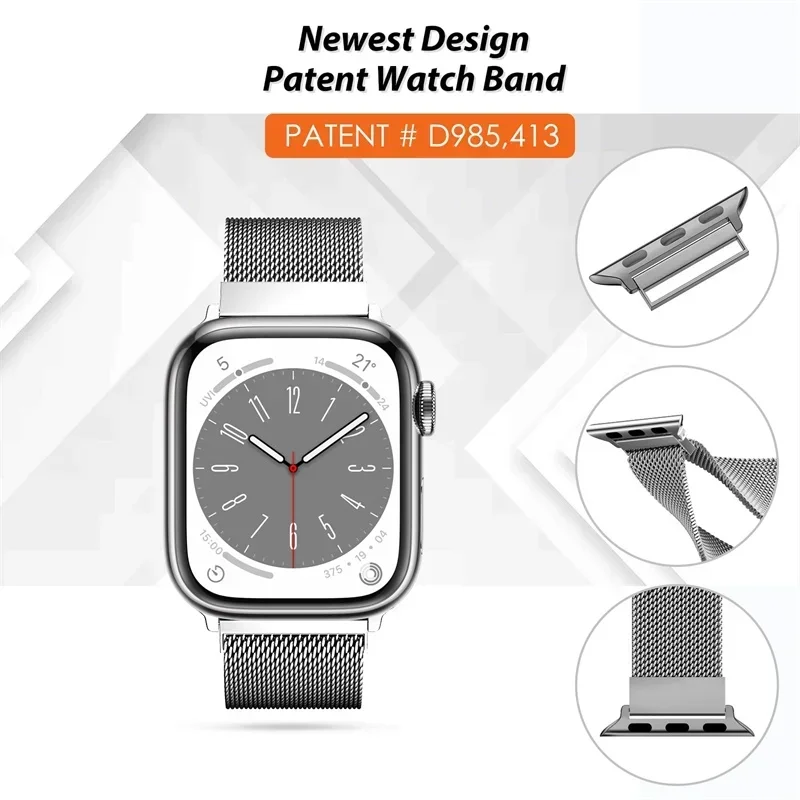 Миланская петля для Apple Watc – обзор и цена Smartwatch Iphone Watches For Women
