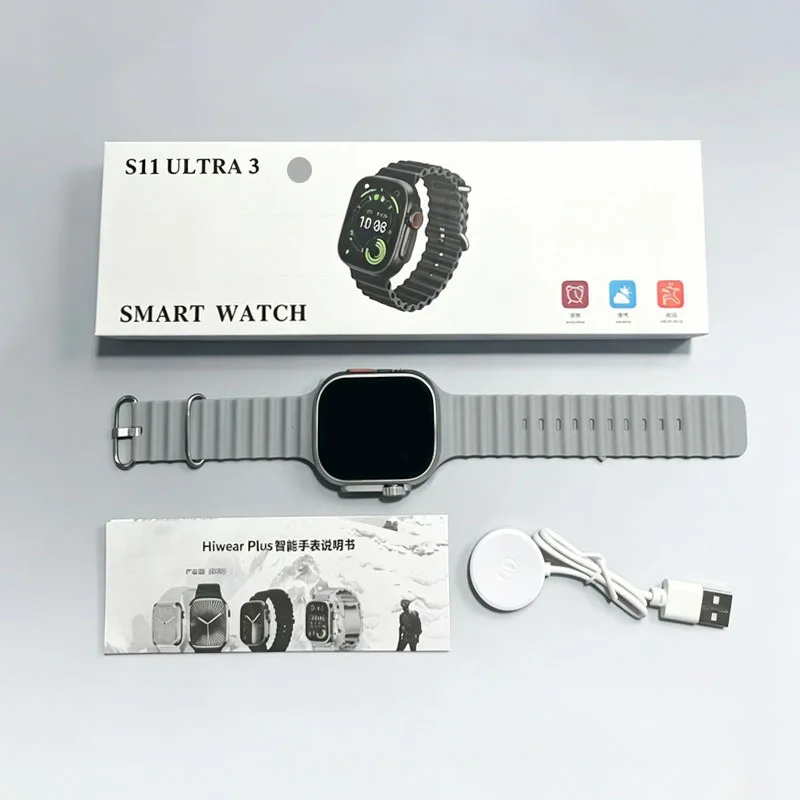 Умные часы S11 Ultra 3 для муж – обзор и цена Watch Smartwatch Android