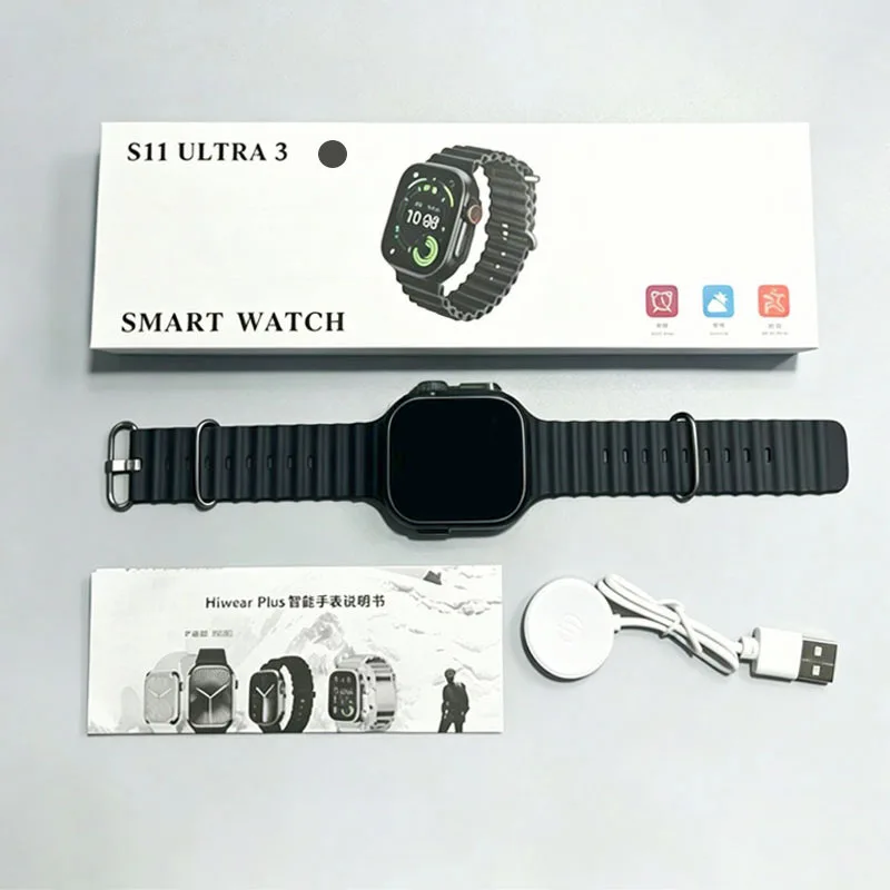 Умные часы S11 Ultra 3 для муж – обзор и цена Watch Smartwatch Android