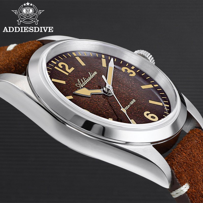 Часы ADDIESDIVE 36 мм, 200 м,  – обзор и цена Analog Quartz Watch