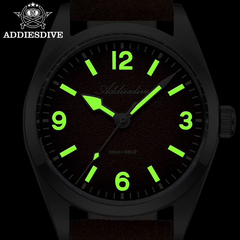 Часы ADDIESDIVE 36 мм, 200 м,  – обзор и цена Analog Quartz Watch