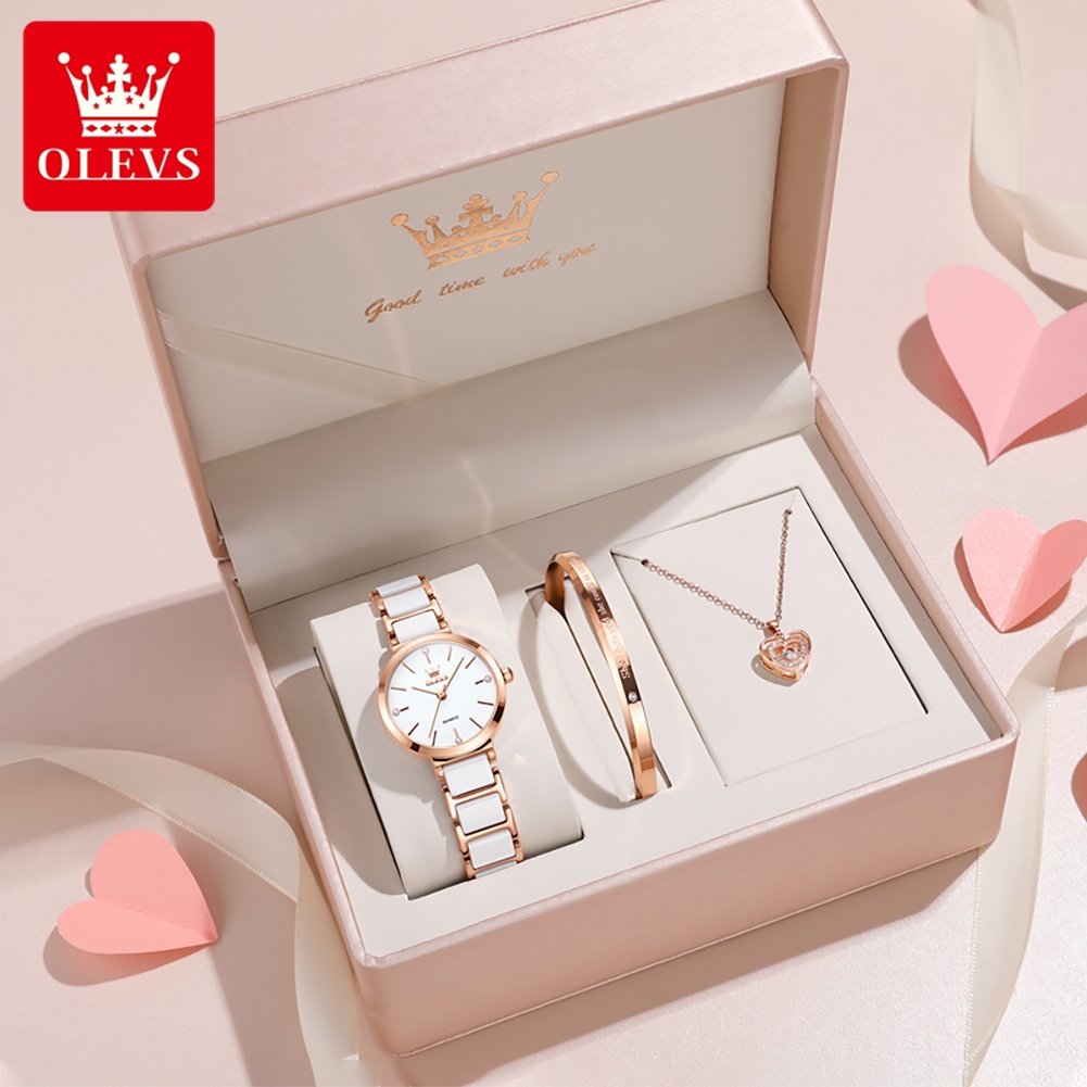 OLEVS женские часы 5877, роско – обзор и цена Analog Quartz Watch