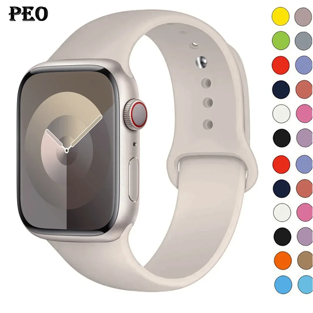 Ремешок силиконовый для Apple  – обзор и цена Smartwatch Iphone Watches For Women