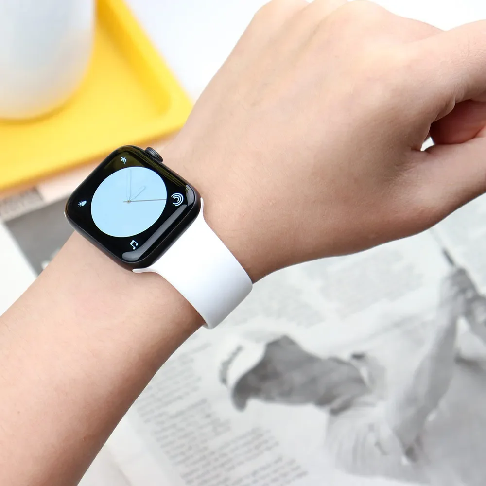 Ремешок силиконовый для Apple  – обзор и цена Smartwatch Iphone Watches For Women