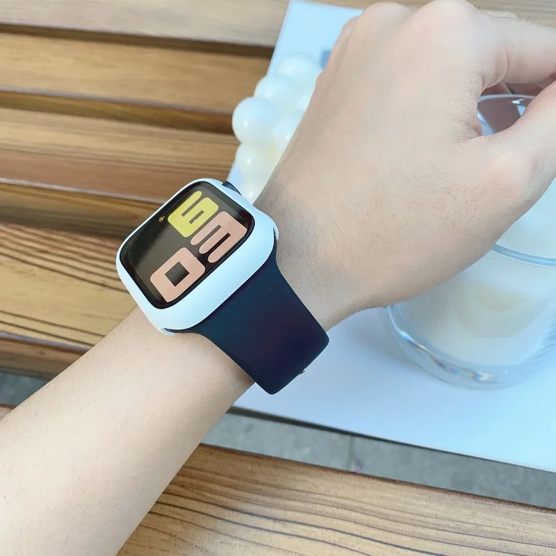 Ремешок силиконовый для Apple  – обзор и цена Smartwatch Iphone Watches For Women