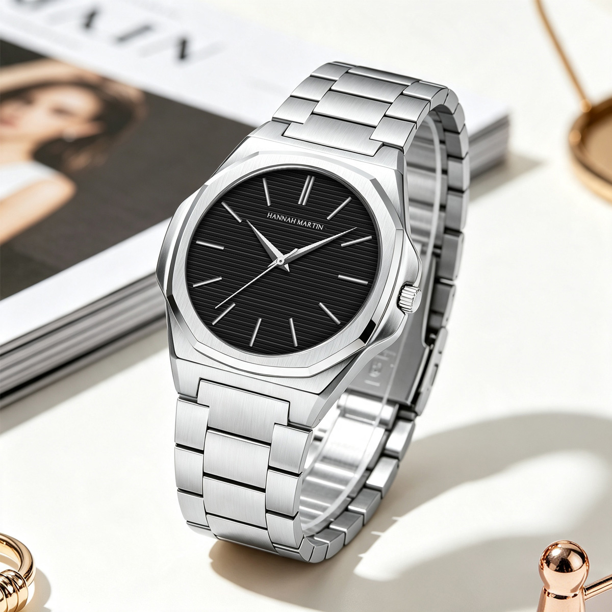 Женские часы Hannah Martin, 40 – обзор и цена Analog Quartz Watch