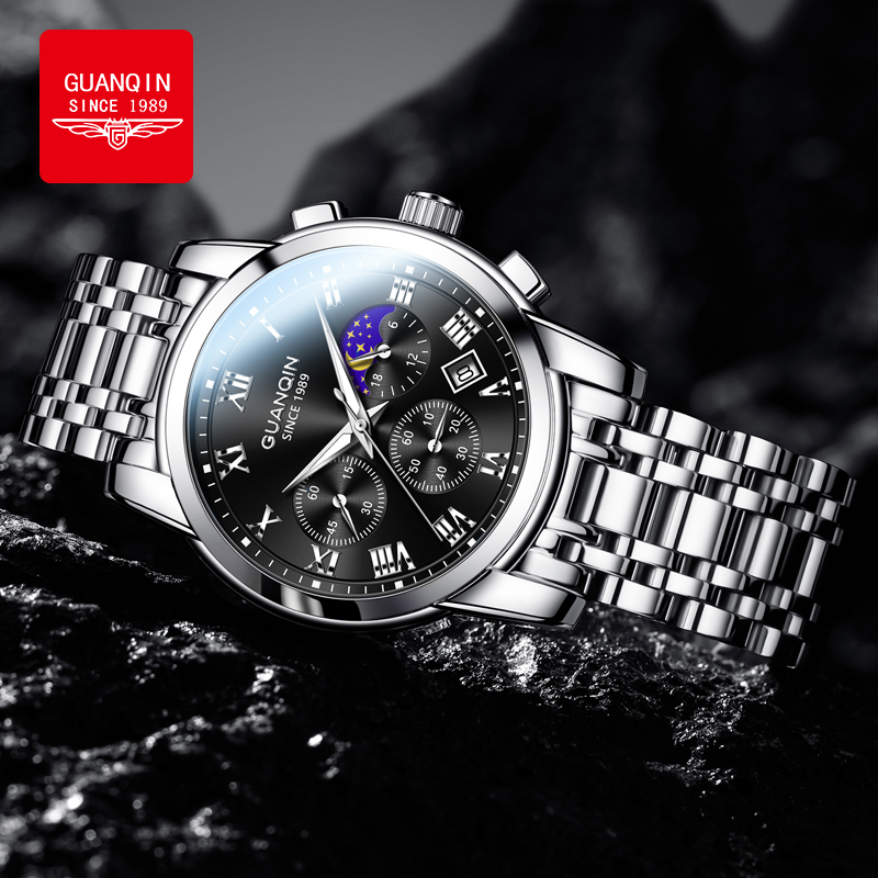 Мужские часы GUANQIN: модные,  – обзор и цена Smartwatch Trending Watches For Men