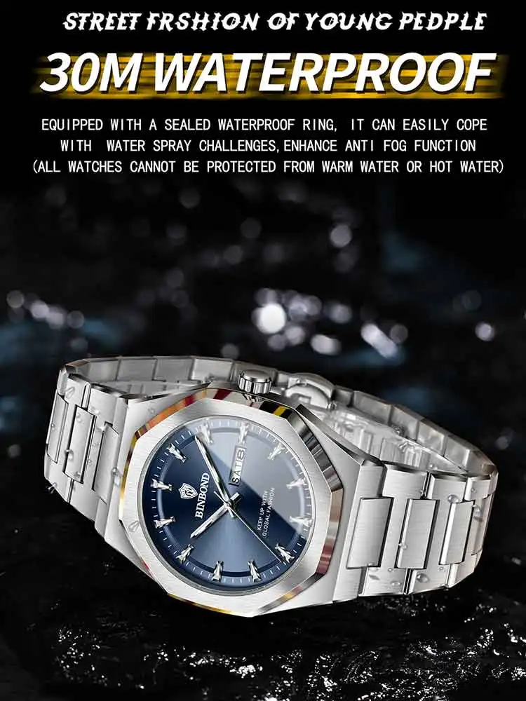 BINBOND модные трендовые мужск – обзор и цена Smartwatch Trending Watches For Men