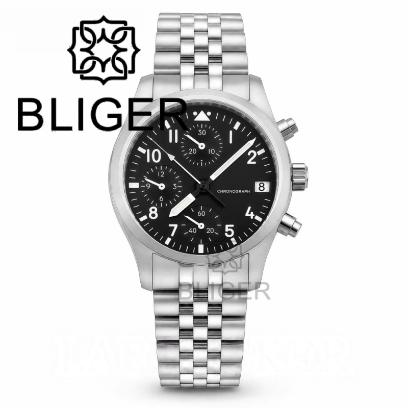 Часы BLIGER, полностью черные, – обзор и цена Analog Quartz Watch