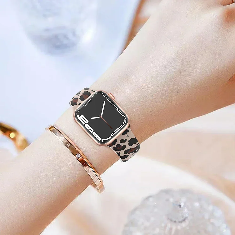 Силиконовый ремешок с принтом  – обзор и цена Smartwatch Iphone Watches For Women