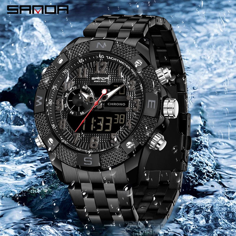 Электронные часы SANDA: молоде – обзор и цена Smartwatch Trending Watches For Men