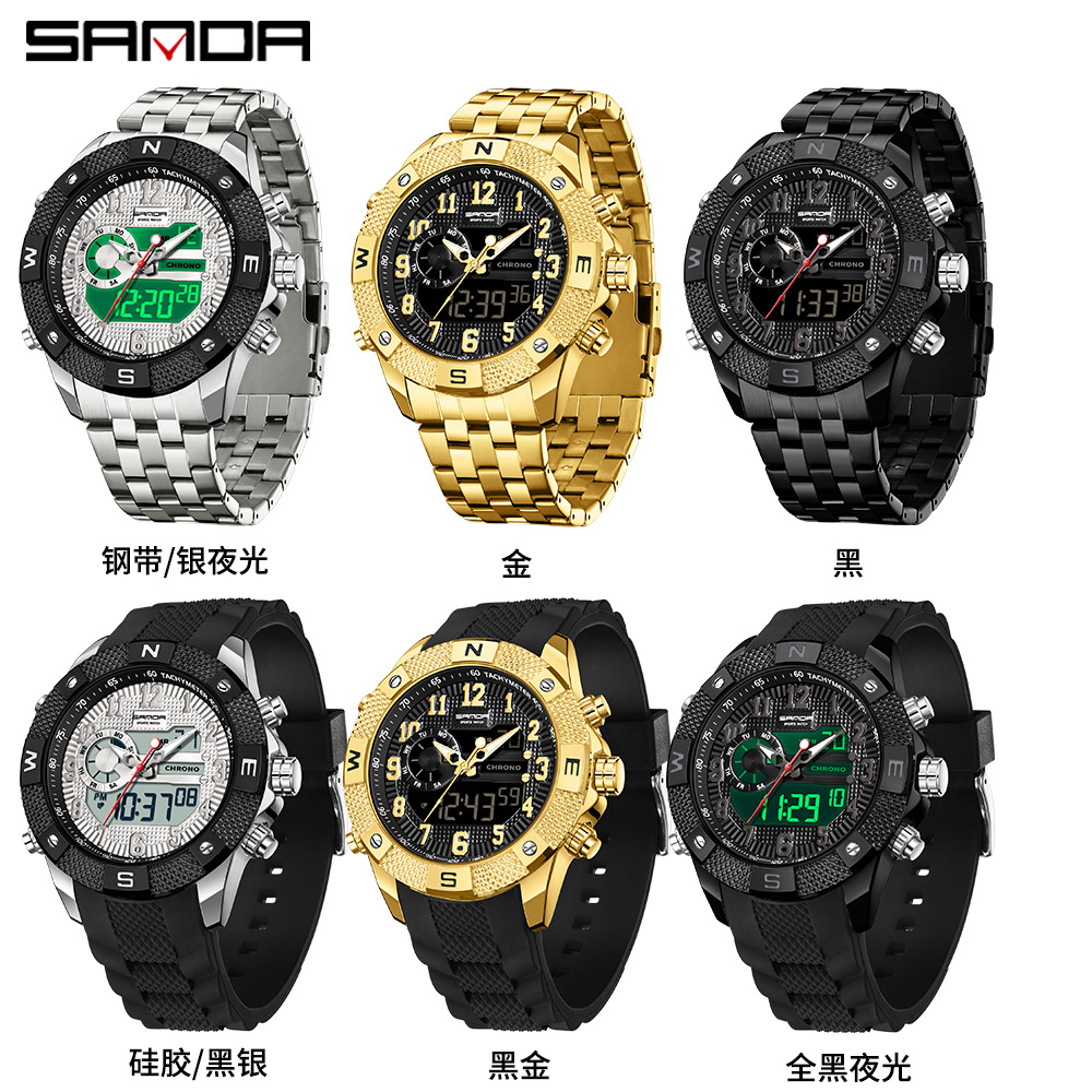 Электронные часы SANDA: молоде – обзор и цена Smartwatch Trending Watches For Men