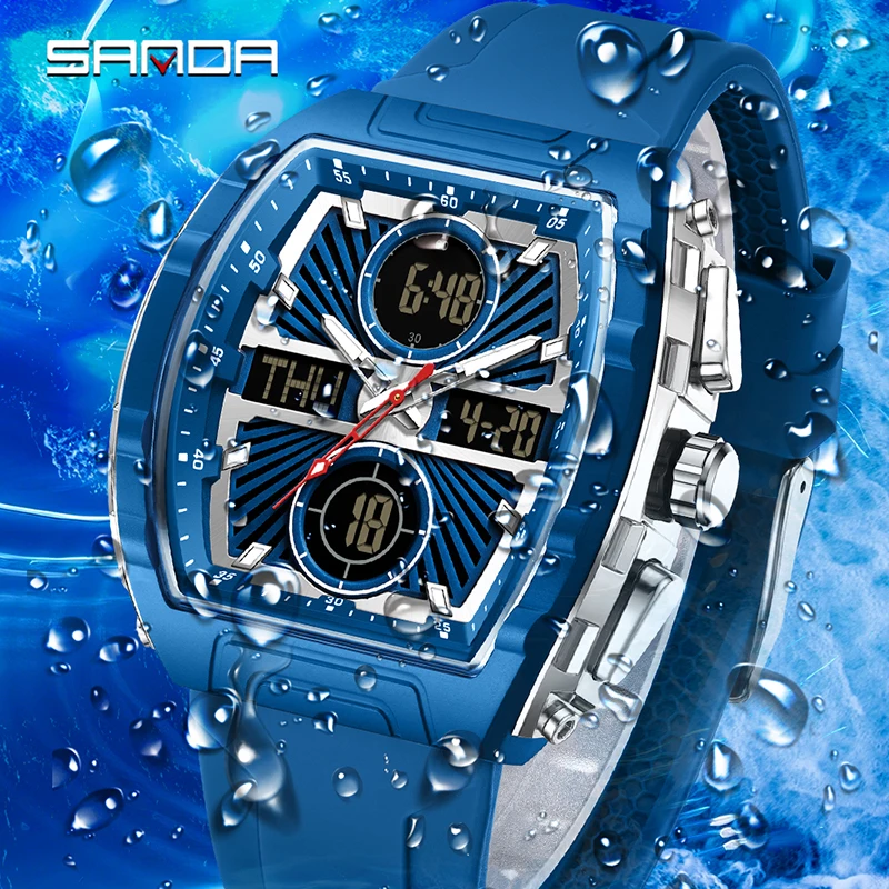 SANDA новые модные трендовые м – обзор и цена Smartwatch Trending Watches For Men