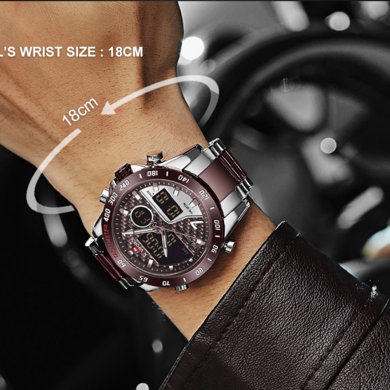 Мужские новые аналогово-цифров – обзор и цена Analog Quartz Watch