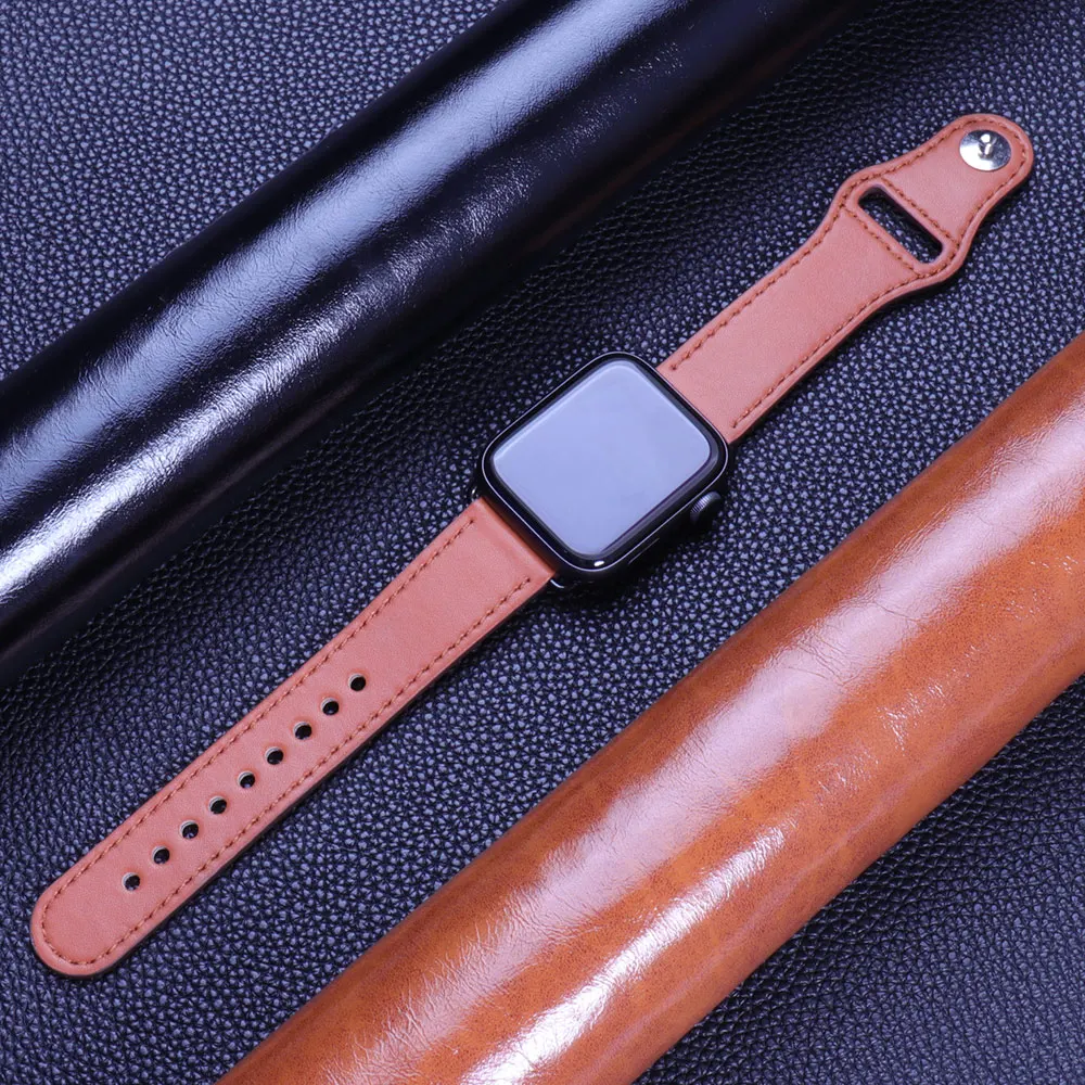 Кожаный ремешок для Apple watc – обзор и цена Smartwatch Iphone Watches For Women